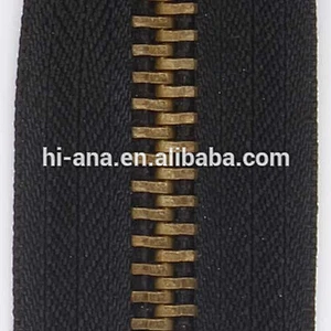 8# Anti Brass Zipper O/E,A/L