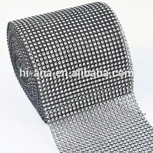 rhinestone mesh roll