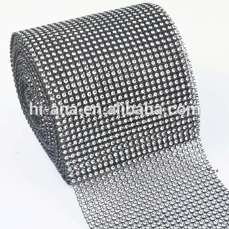 rhinestone mesh roll