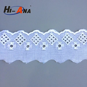 hi-ana lace3 Trade assurance Good Price embroidery lace trim