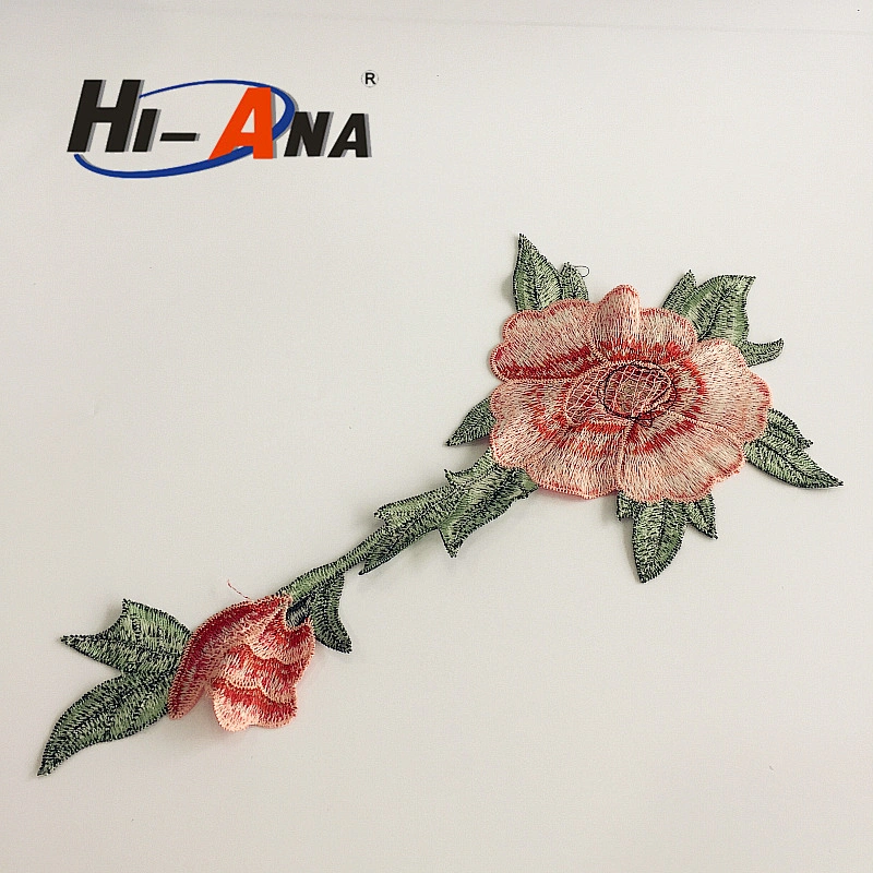 hi-ana lace1 15 years factory experience China production neck design lace for churidar