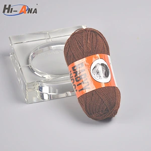 Best hot selling customised LOGO printed knitting yarn and needles