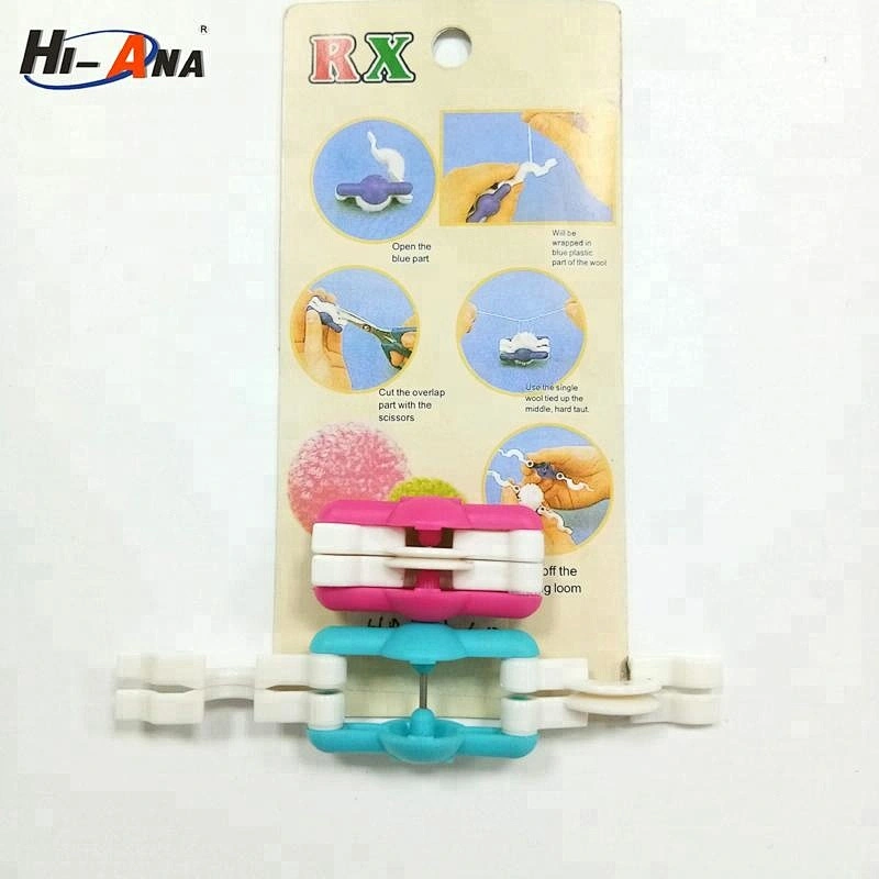 High quality mini ball pompom maker knitting loom