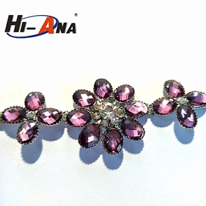 Cheap price china team Wholesale New rhinestone applique trim