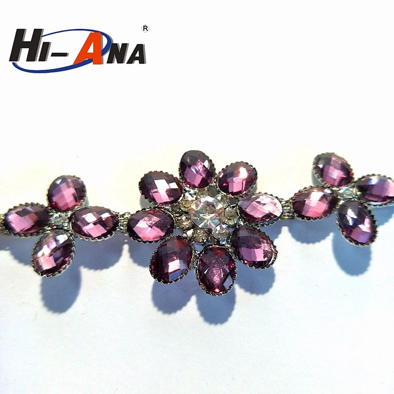 Cheap price china team Wholesale New rhinestone applique trim