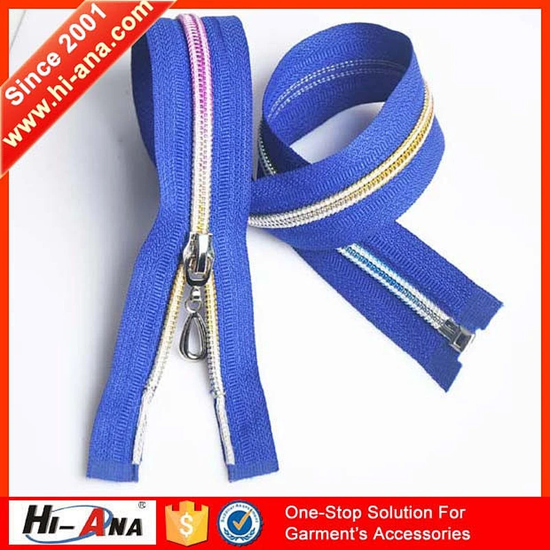 hi-ana zipper1 Trade assurance Fashionable best sell rainbow zipper