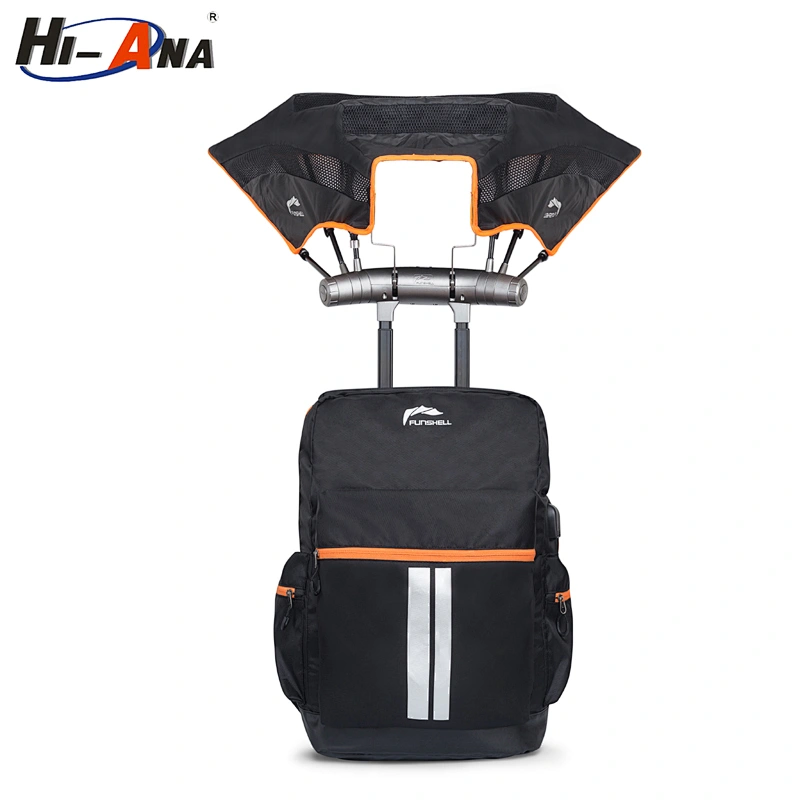 Standard design Multi-functional leisure backpack light travel backpack fashion smart umbrella bag with USB