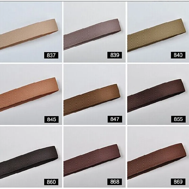 hi-ana ribbon 12 fashion design polyester grosgrain ribbon with great price