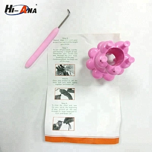 Fashion Plastic Spool Crochet Loom Knitter Knitting Yarn Wool Rope knitting loom