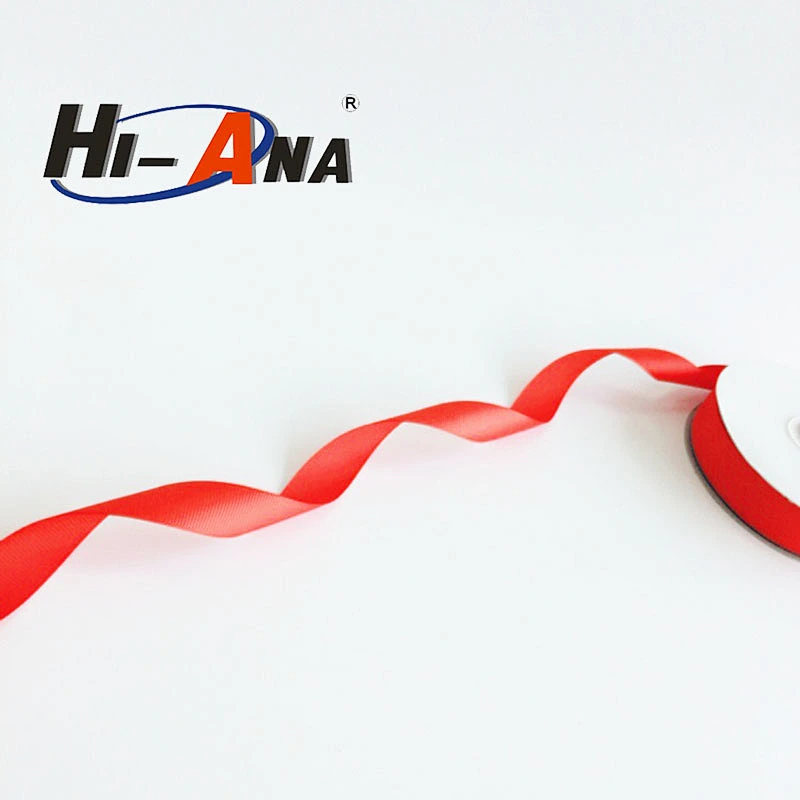 Custom made print logo Finest Quality grossgrain ribbon