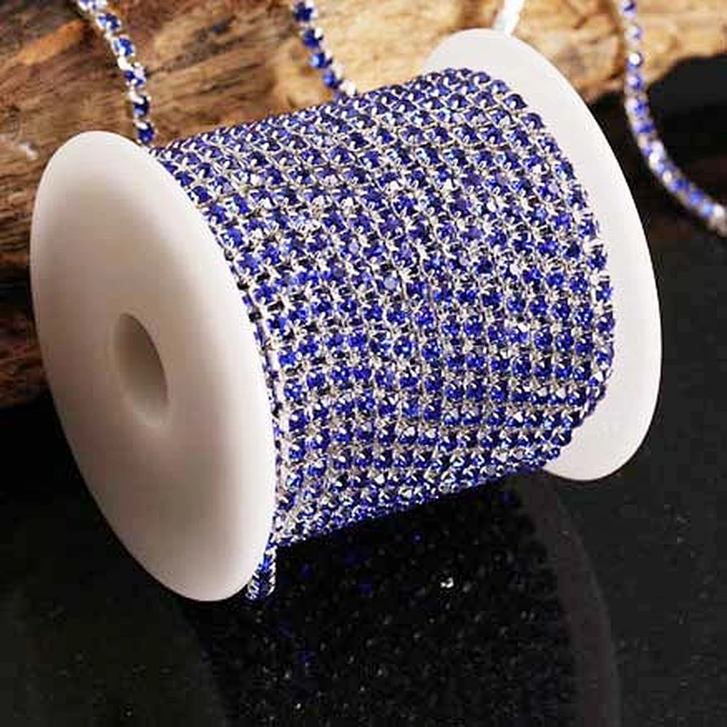 Our factories 20 years'experience Wholesale New 6mm rhinestone cup chain