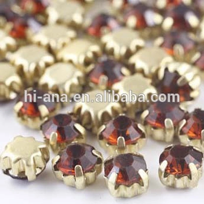 sew on rhinestones for fashion decoration