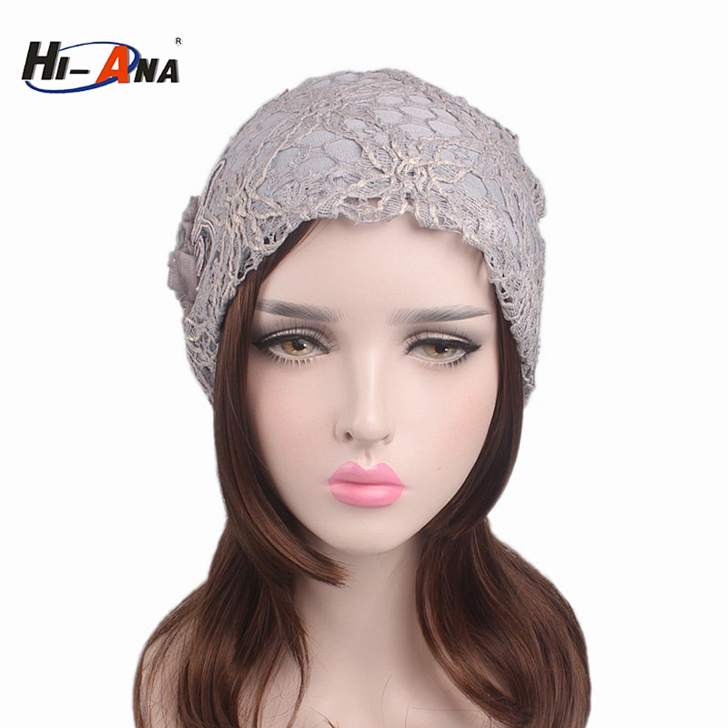 wholesale 2018 New trade two-tone braided head cap India turban hat for women