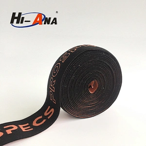 hi-ana ribbon 61 Custom Jacquard Elastic Waistband Webbing Belt Elastic Rubber Tape for Underwear