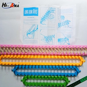 Straight Knitting Loom set ,knitting needlework materials hand tool plastic knitting loom
