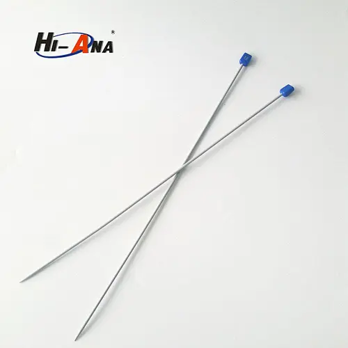 25cm aluminum knitting needles