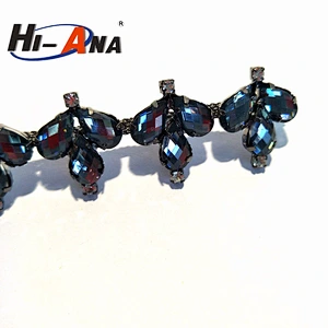 Cheap price china team Custom Gift rhinestone strip