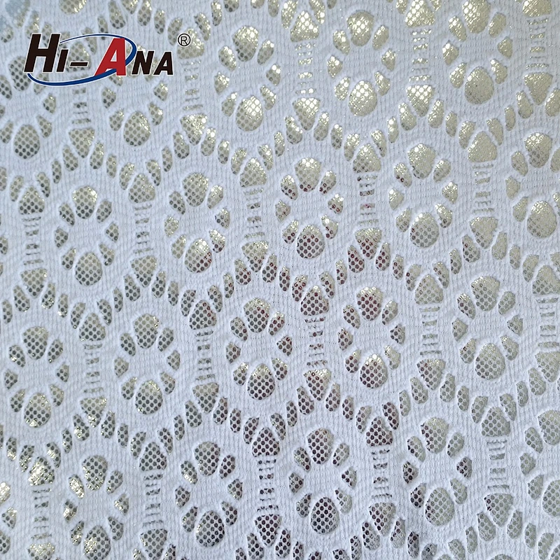 Over 15 Years experience best selling,polyester fabric, multi color Thread lace fabric dusting