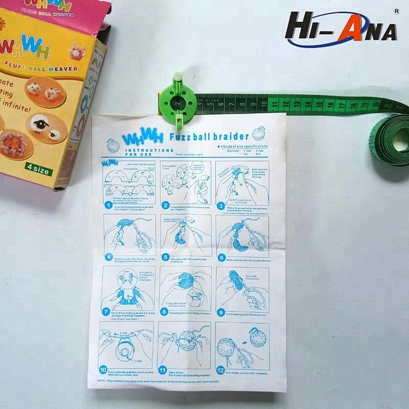 High Quality 4 Sizes Fluff Ball Weaver Needle Craft Knitting Loom DIY knitting loom