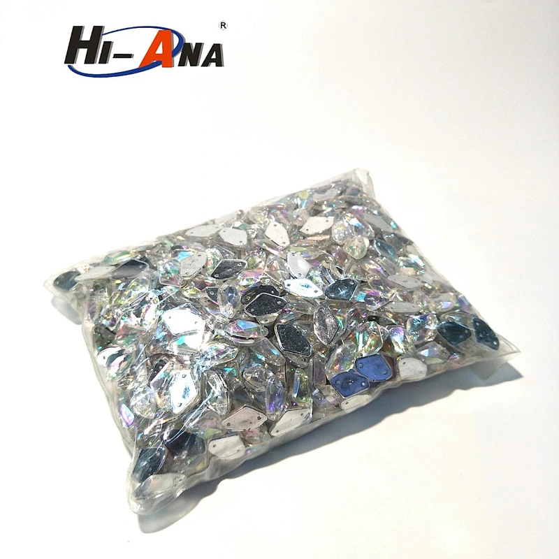 hi-ana rhinestone1 ISO 9001:2000 certification High fashion rhinestone bead
