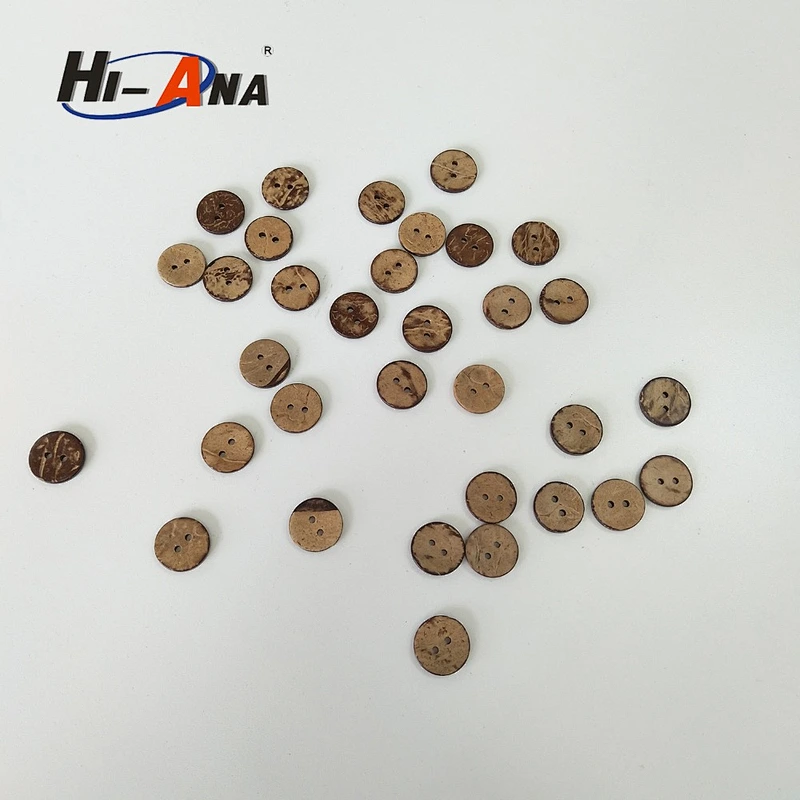 2 hole coconut button
