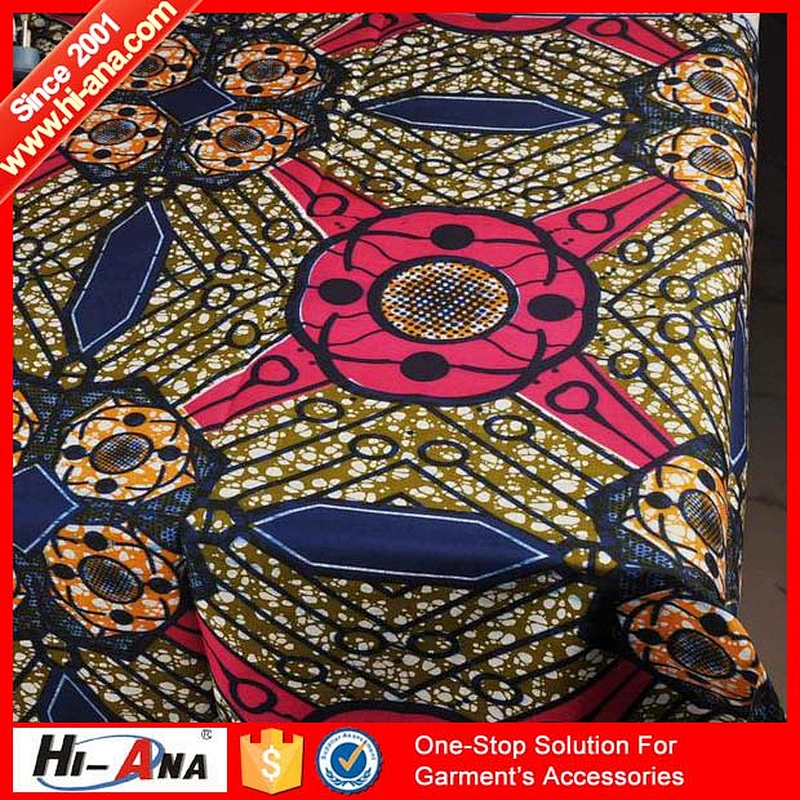 hi-ana fabric3 Meet Oeko-tex standard 100 requirement Good supplying uni wax