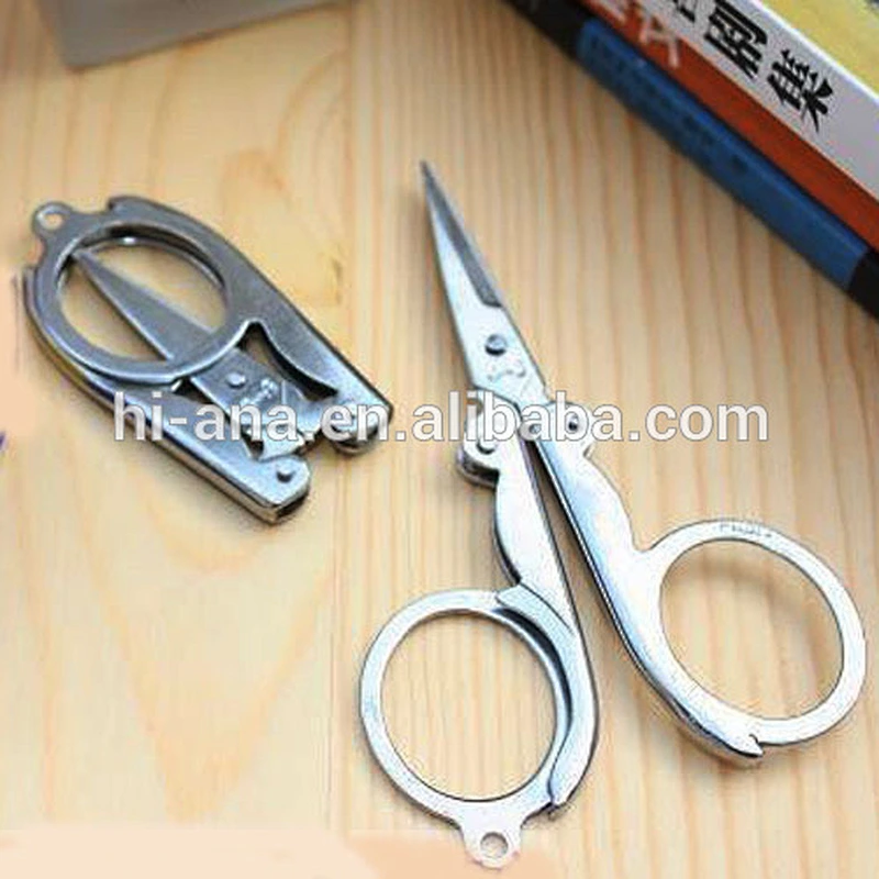 types of safety foldable mini scissors
