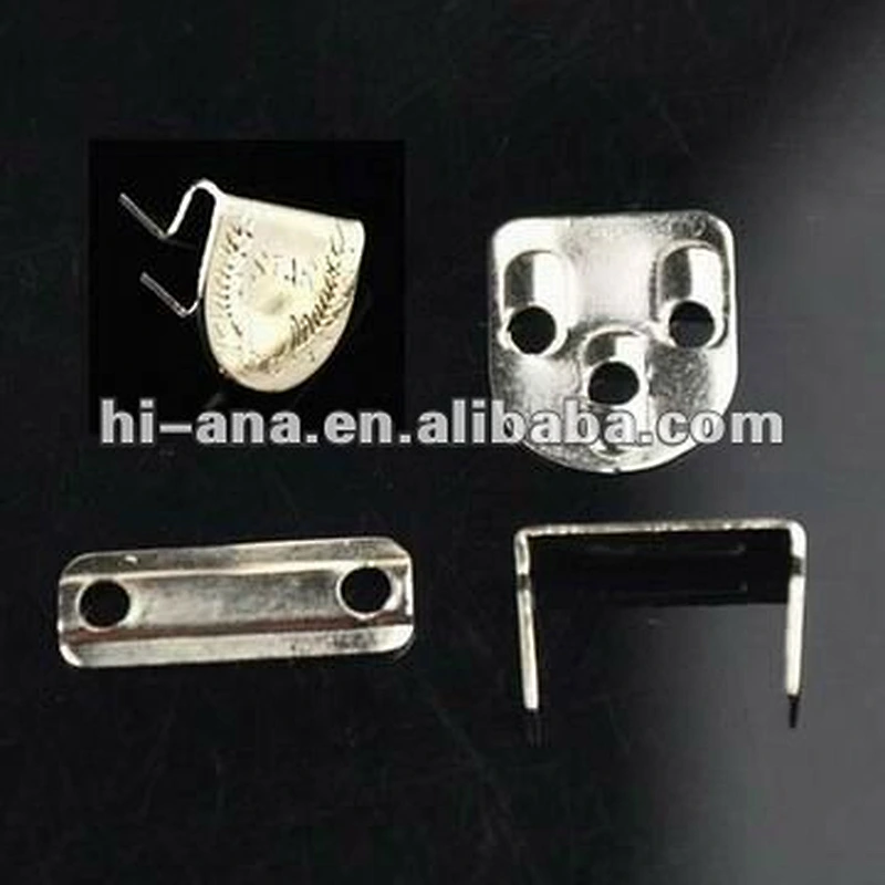 4 parts trouser hook and eye with 3 claws