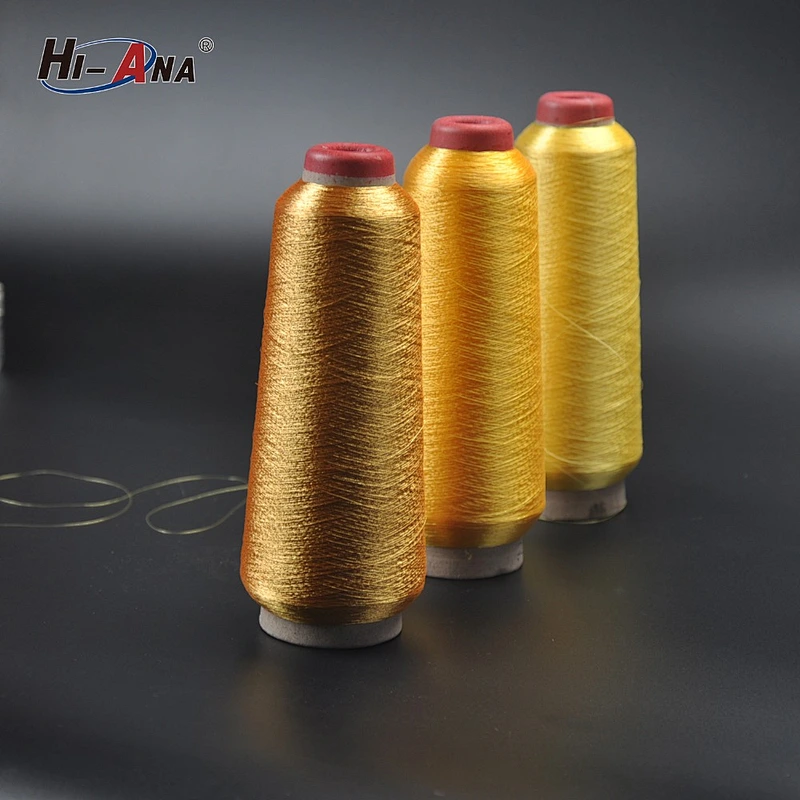hi-ana thread2 ISO 9001:2000 certufucation Sew Good golden thread embroidery