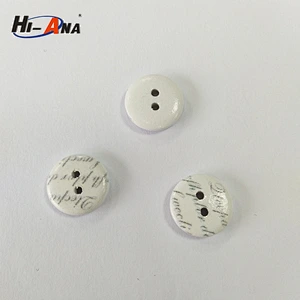 natural wood button