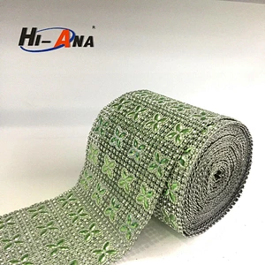 hi-ana trim1 Global brands 10 year new style plastic rhinestone trimming