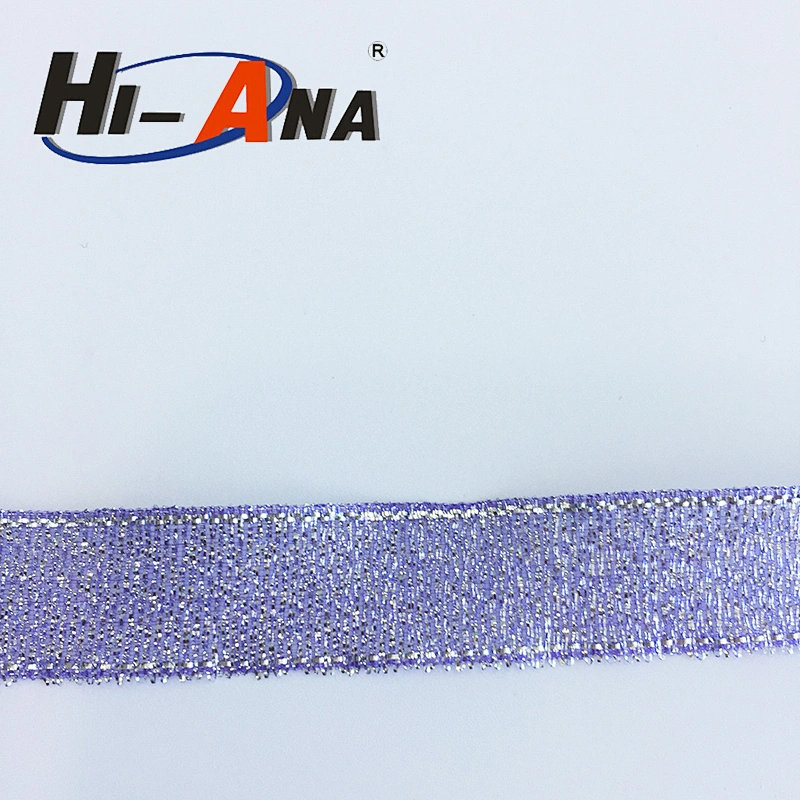 metallic ribbon yarn with width 3 inch