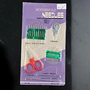 27 count per card hand sewing needles kit China supplier