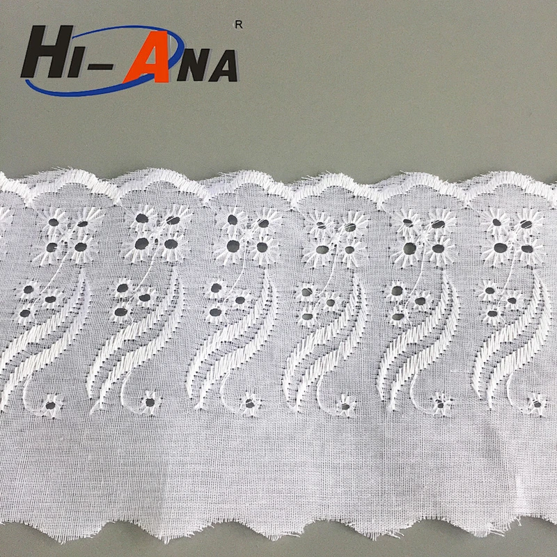 Fully stocked customized designs are accepted swiss lace