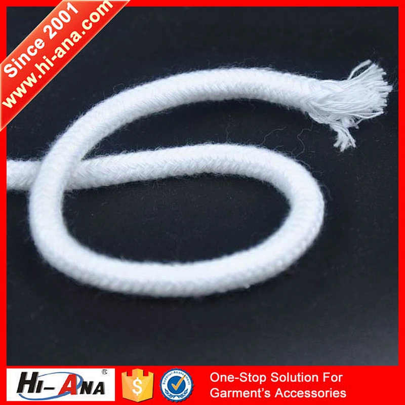 hi-ana cord3 15 years factory experience Good supplying 5mm cotton cord