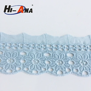white cotton lace fabric