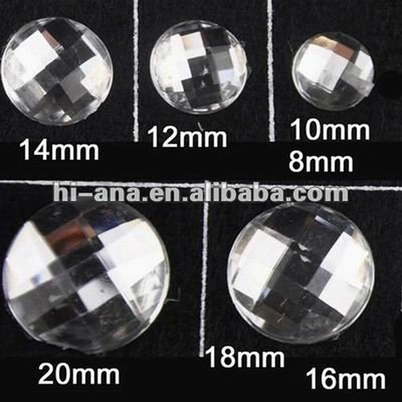 iron on / hot fix resin stone