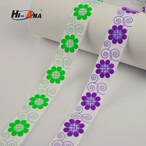 Familiar in oem odm factory Hot sale custom printed grosgrain ribbon