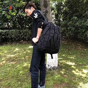 Hot Sale Latest Design USB Charge Laptop School Bag with Luggage Belt 15