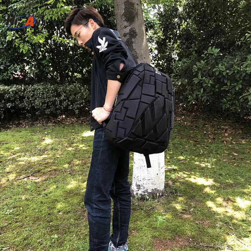 Hot Sale Latest Design USB Charge Laptop School Bag with Luggage Belt 15