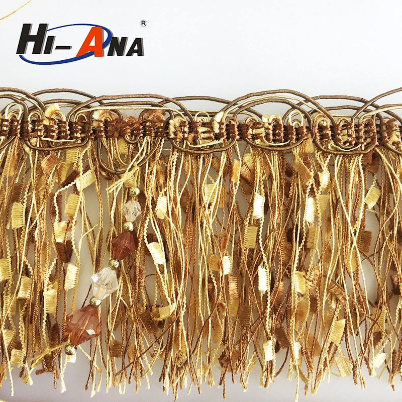 hi-ana trim1 Familiar in oem odm factory new design tassel fringe