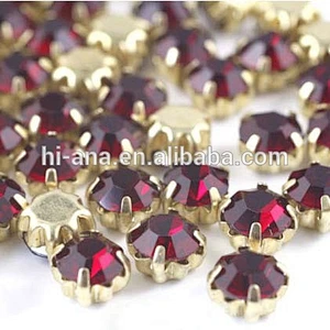 clawed rhinestones for sew