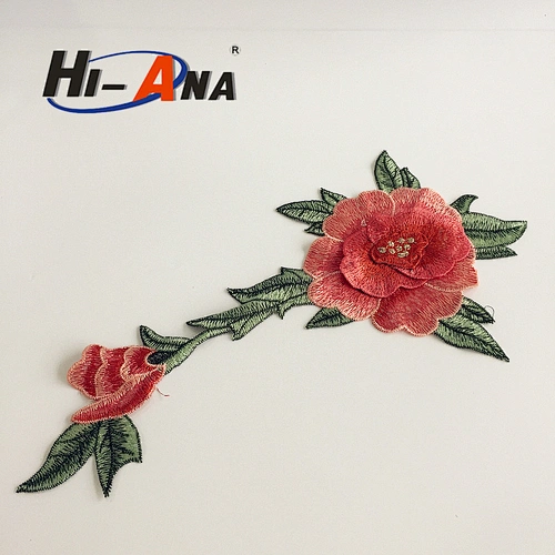 hi-ana lace1 15 years factory experience China production neck design lace for churidar