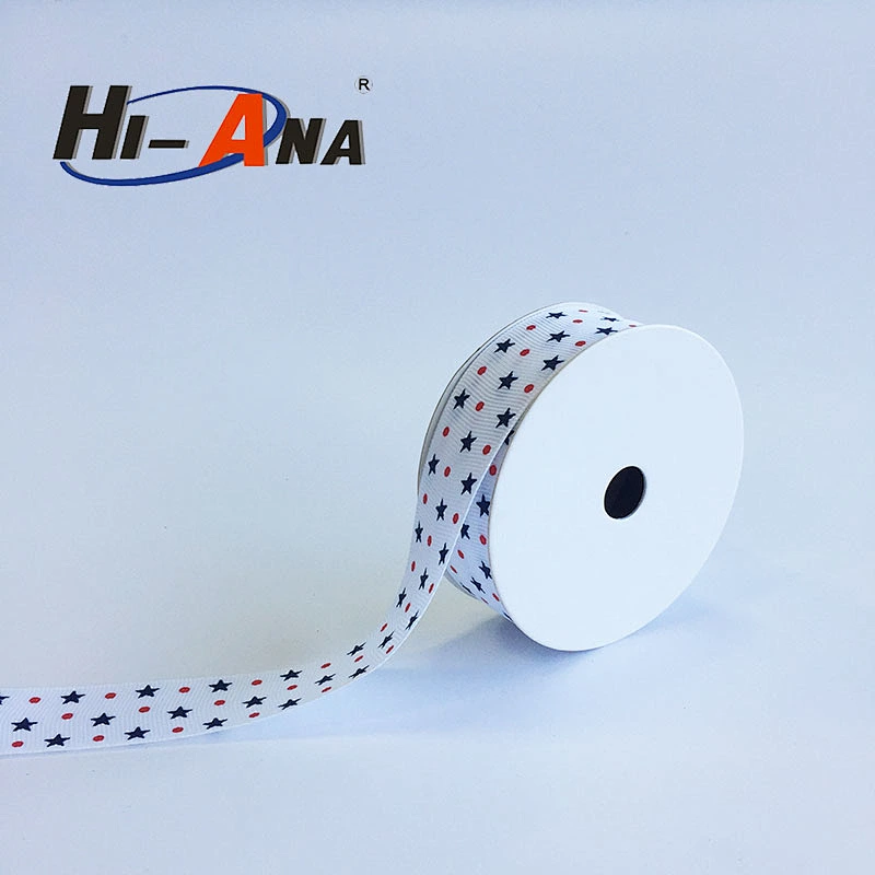 Excellent sales staffs High quality printed grosgrain ribbon wholesale