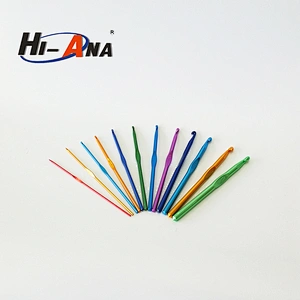 hi-ana tailor1 Free sample available best selling aluminium crochet hook