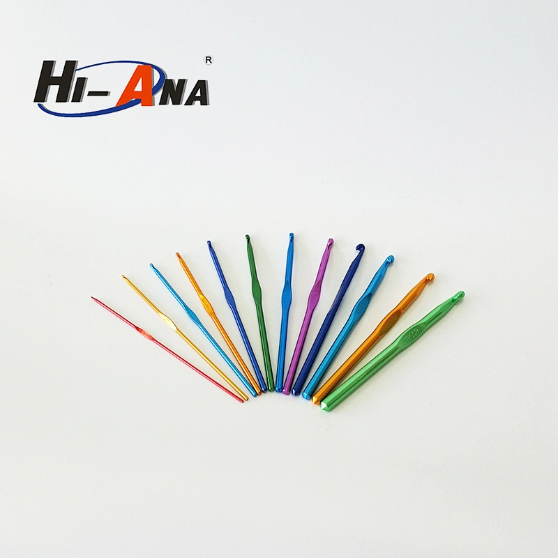 hi-ana tailor1 Free sample available best selling aluminium crochet hook