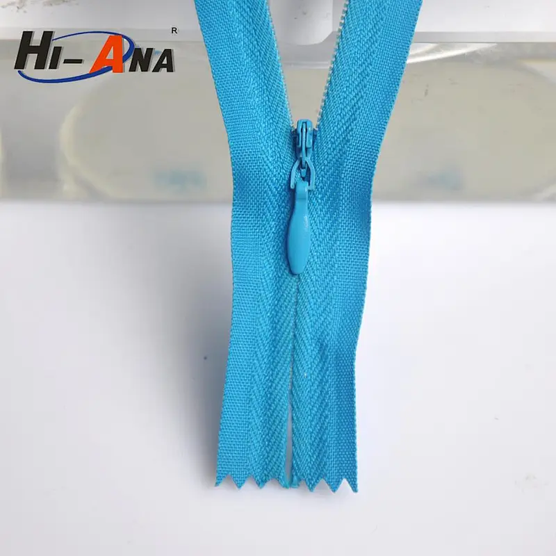 Accept custom top quality customisation Fancy colored zipper