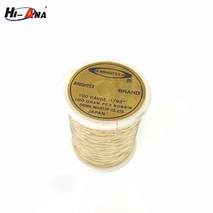 M Type Gold Color Metallic Thread