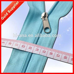 Nylon Zipper 25cm with Wide Tape