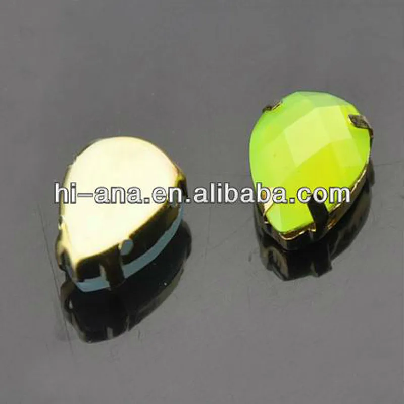 resin stone with metal claw